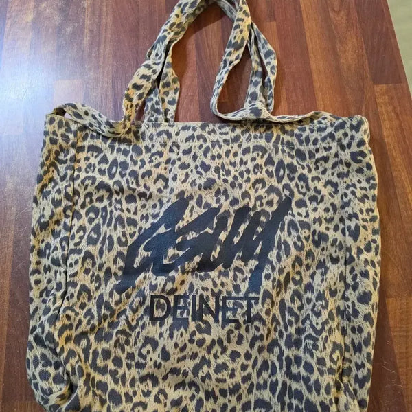 [BUNJANG] Yeonjun Leopard Print Eco Bag / 연준 껌 호피가방