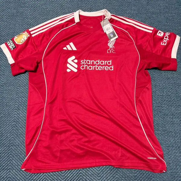 [BUNJANG] Liverpool 25/26 Home Jersey Mohamad Salah Marking Size 4XL / 리버풀 25/26 시즌 은구모하 마킹 유니폼 4XL