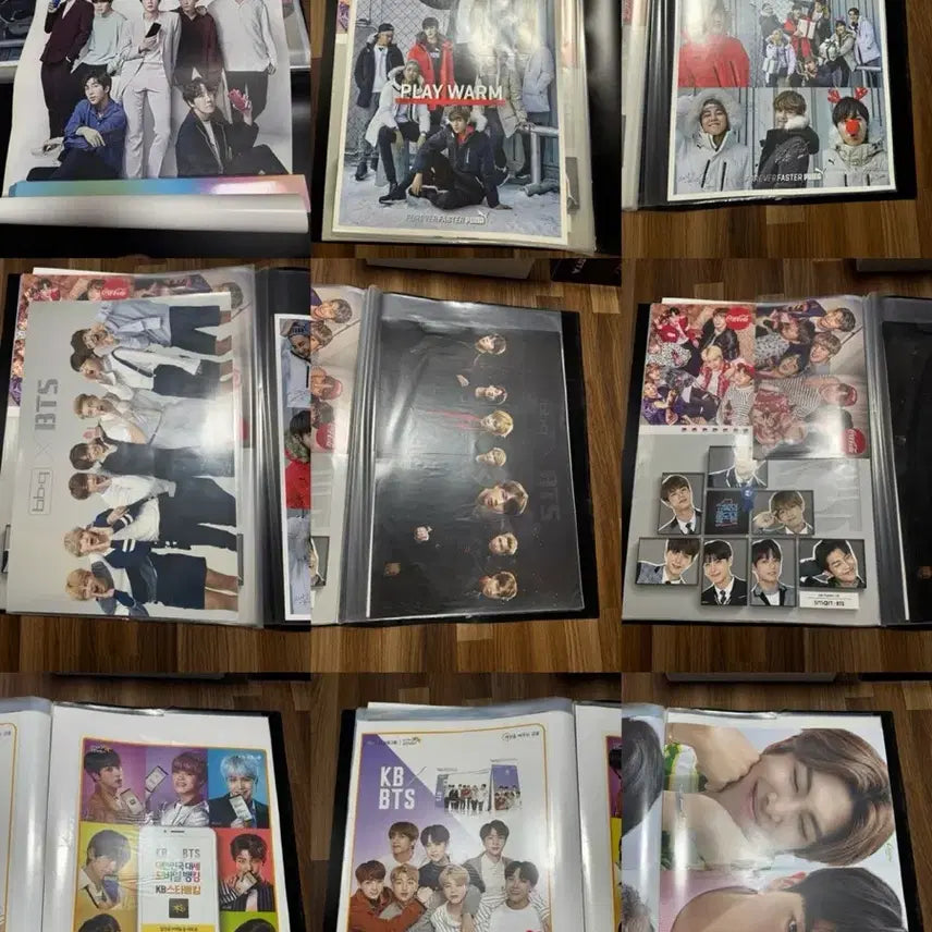 [BUNJANG] BTS BillBoard Ad Poster Bundle Set (A1 Clear File Included) / 방탄 bts 앨범 광고 빌보드 포스터 일괄 판매 (A1 파일 포함) 택포