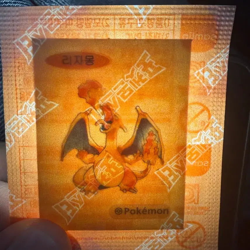 [BUNJANG] Charizard 30th Anniversary Special Ddibus (Sealed) / 리자몽 30주년 스페셜 띠부씰 (미개봉)