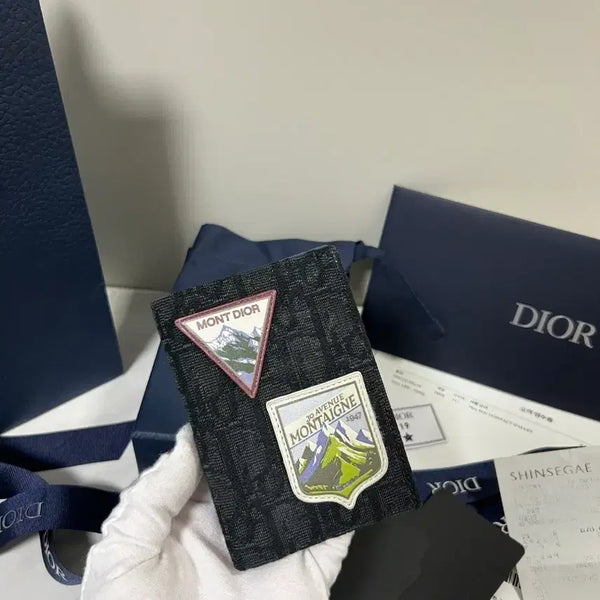 [BUNJANG] Dior Oblique Mountain Patch Organizer Wallet / 디올 오블리크 마운틴 패치 오거나이저 지갑