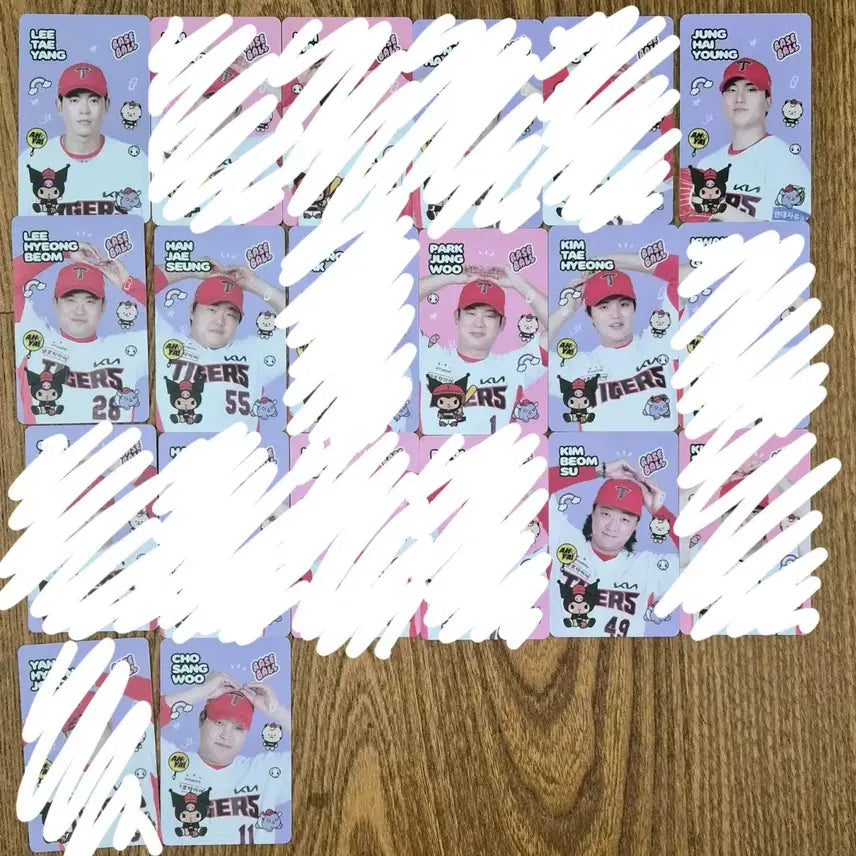 [BUNJANG] Kia Tigers Kuromi Photocard / 기아 타이거즈 쿠로미 포카 포토카드