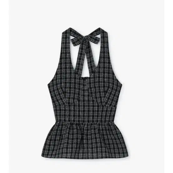 [BUNJANG] Lazy Society Kiri Halter Top / 레이지샵 Kiri halter top