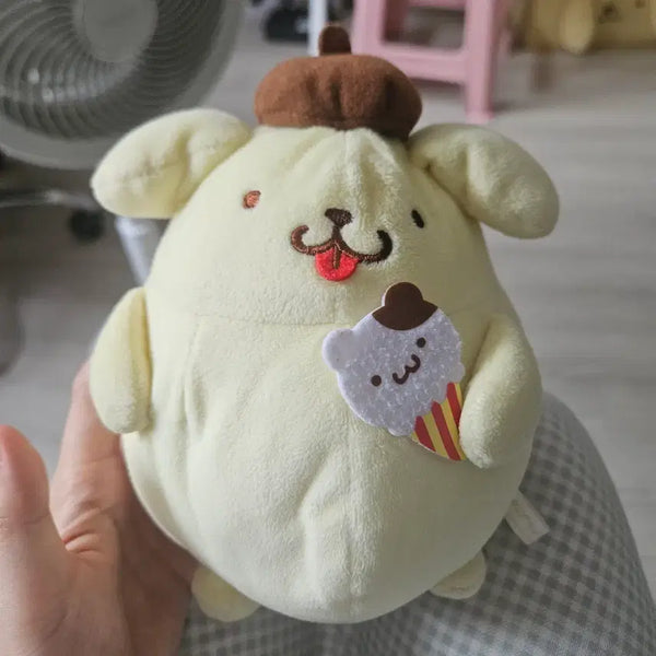 [BUNJANG] Pompompurin Muffin Ice Cream 'Melong Purin' Plush Toy / 폼폼푸린 머핀아이스크림 메롱푸린