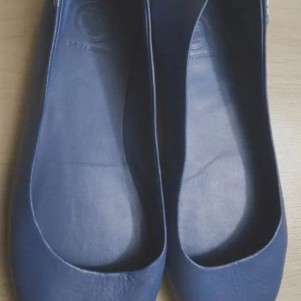 [BUNJANG] Tory Burch Navy Ballet Flats / 토리버치 플랫 슈즈 네이비
