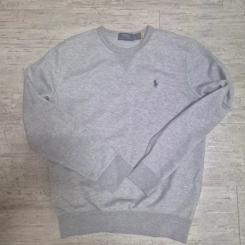 [BUNJANG] Polo Ralph Lauren Crewneck Sweatshirt - Grey / 폴로 랄프로렌 맨투맨 그레이 정품