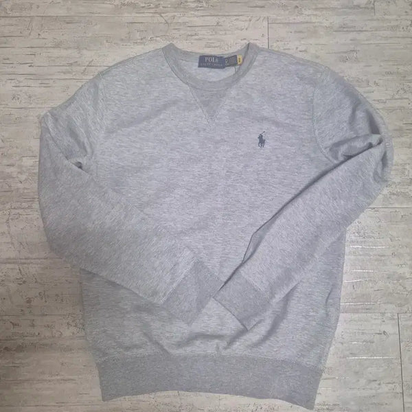 [BUNJANG] Polo Ralph Lauren Crewneck Sweatshirt - Grey / 폴로 랄프로렌 맨투맨 그레이 정품