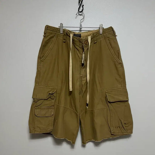 [BUNJANG] Abercrombie & Fitch Cargo Shorts Khaki 34 / Abercrombie & Fitch 아베크롬비 카고 반바지 카키 34