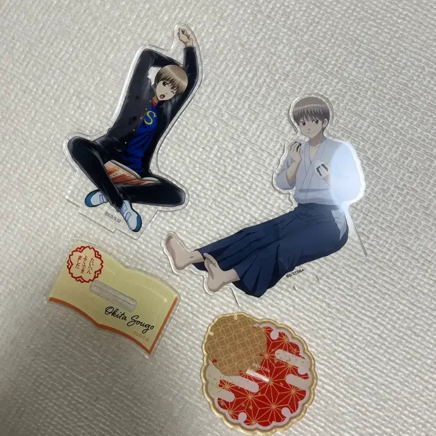 [BUNJANG] Gintama Sougo Okita Acrylic Stand Bundle Set / 은혼 소고 아크릴 일괄