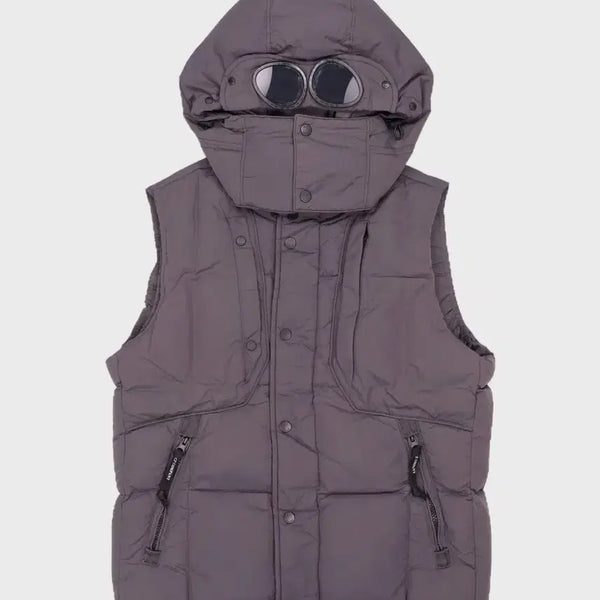 [BUNJANG] CP Company Goggle Padded Vest / CP컴퍼지 고글 패딩 베스트