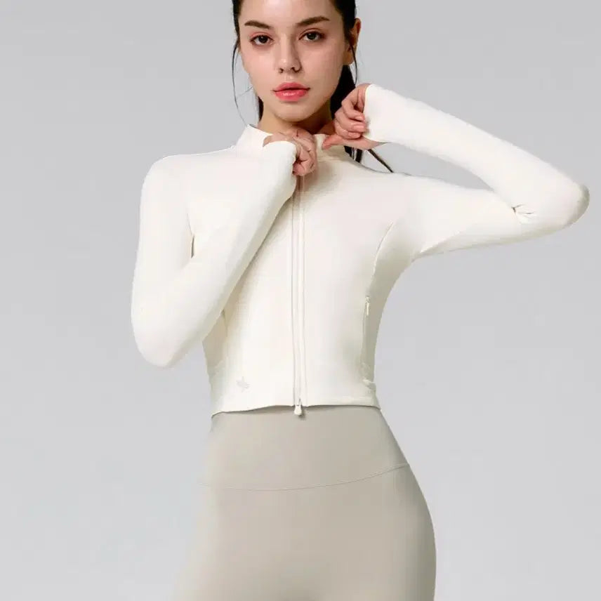 [BUNJANG] XEXYMIX Slim Fit Crop Zip-Up Jacket Bundle / 새상품) 젝시믹스 집업 일괄