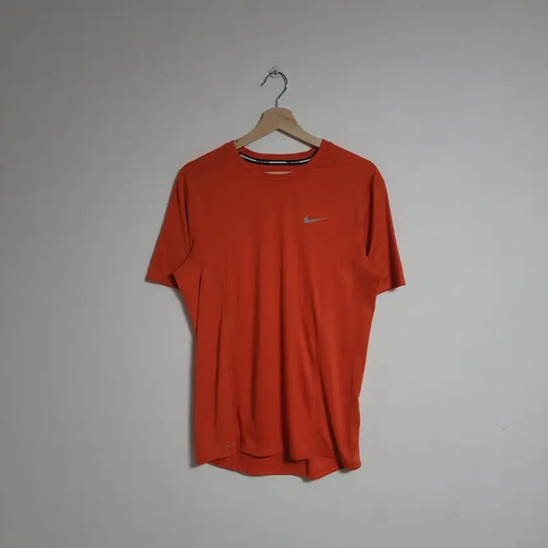 [BUNJANG] Nike Dri-FIT Running T-Shirt Orange (M) / (M) NIKE 나이키 러닝 드라이핏 반팔 티셔츠 오렌지