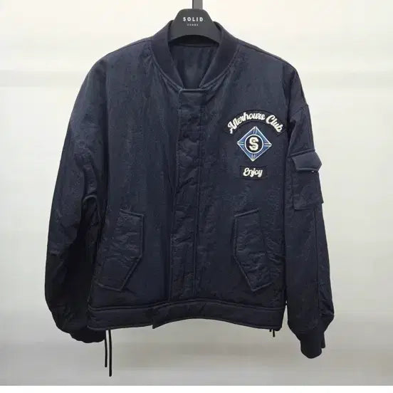 [BUNJANG] Solid Homme 25SS Blouson Jumper (Size 46) / 솔리드옴므 25ss 블루종 점퍼(46) 판매