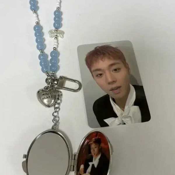 [BUNJANG] Park Jihoon Same Seat MD Keychain + Photocard (Unsealed) / (개봉)박지훈 같은자리 MD 키링+포토카드
