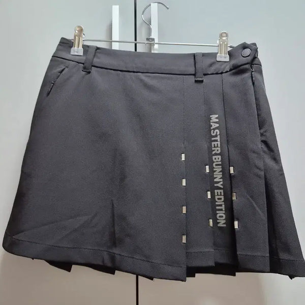 [BUNJANG] Master Bunny Edition Women's Black Skirt / 여성골프 마스터바니 에디션 스커트 블랙