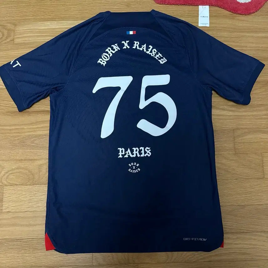 [BUNJANG] BornxRaised x PSG Authentic Home Jersey / 본앤레이즈드 파리생제르망 어센틱 유니폼