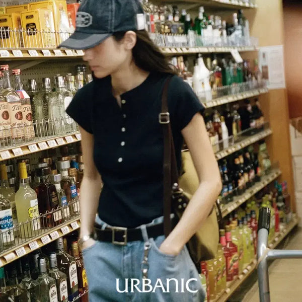 [BUNJANG] URBANIC30 Pivot Tee Navy / 얼바닉30 피벗 티 네이비