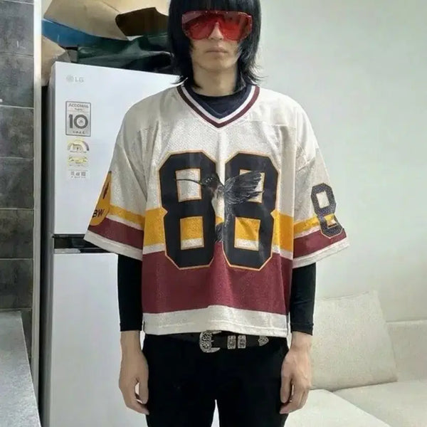 [BUNJANG] Drew House Hummingbird Practice Jersey T-Shirt / Drew House 허밍버드 프락티스 져지반팔