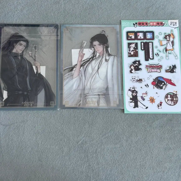 [BUNJANG] E.H.F.B.S.Z. Erha M.Y. C.N. Transparent Photocard Sticker Set / 이합화타적백묘사존 얼하 묵연 초만녕 투명포카 스티커 판매 양도 합니다