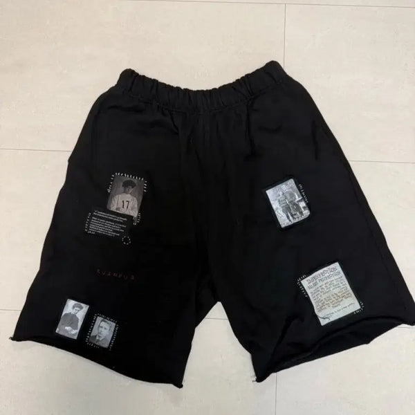 [BUNJANG] Kusnerf Patchwork Sweat Shorts / 쿠스너프 패치워크 스웻 반바지 판매합니다!