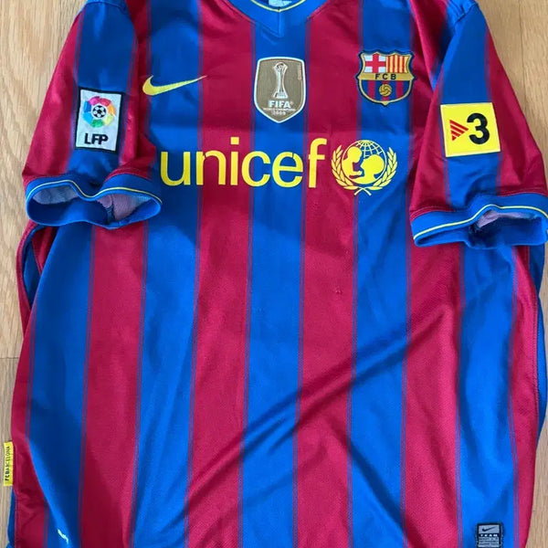 [BUNJANG] Barcelona 09/10 Zlatan Ibrahimović Authentic Jersey XL / 09/10 바르셀로나 즐라탄 이브라히모비치 XL 정품