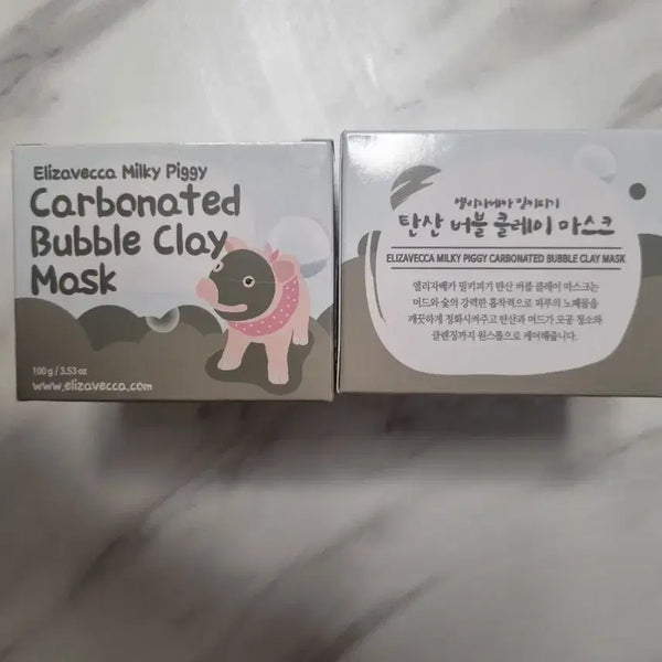 [BUNJANG] Elizavecca Milky Piggy Carbonated Bubble Clay Mask / 엘리자베카)밀키피기 탄산 버블 클레이 마스크