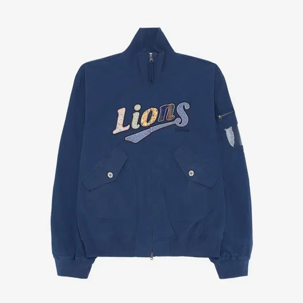 [BUNJANG] Samsung Lions x KOYSEIO Bomber Jacket Blue SM Size / 삼성 라이온즈 x 코이세이오 봄버 자켓 블루 SM 사이즈 새제품 팝니다