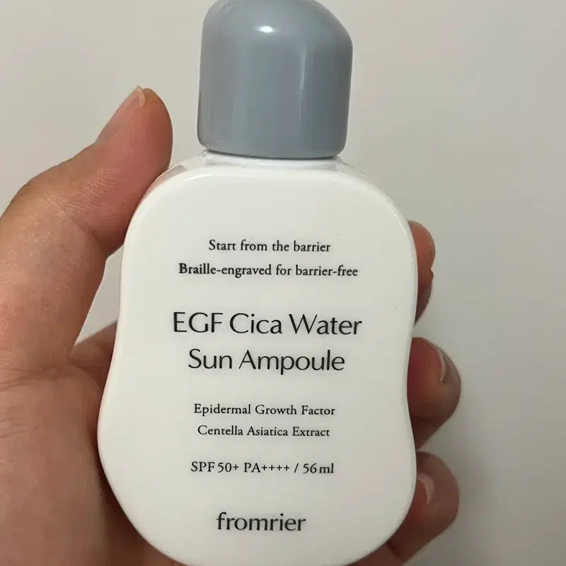 [BUNJANG] From:lie Vegan EGF Cica Water Sun Ampoule / 프롬리에 비건 이지에프 시카 워터 선앰플