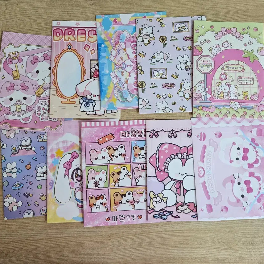 [BUNJANG] Photocard Sleeves - 10 Pages / 포용 수봉(10개) 한페이지 1200원