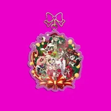 [BUNJANG] Has Bean Hotel Christmas Holiday Keychain Bundle Set / 해즈빈호텔 크리스마스 홀리데이 키링(일괄)