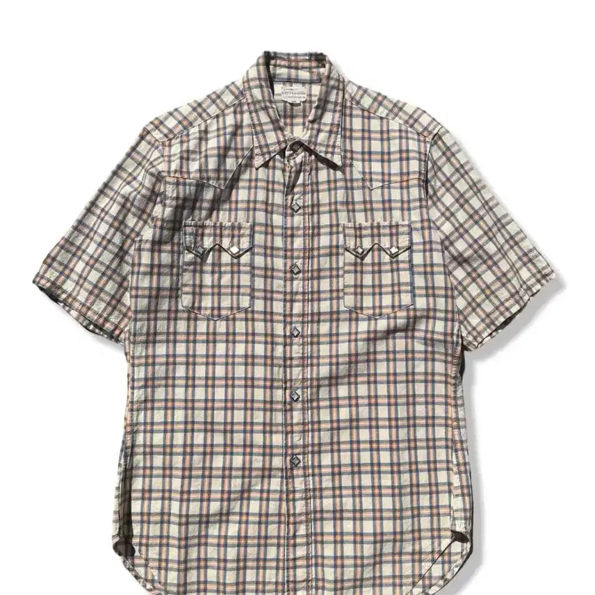 [BUNJANG] Warehouse Western Short Sleeve Shirt / 웨어하우스 웨스턴 반팔 셔츠