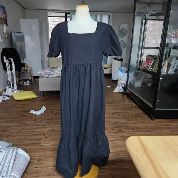 [BUNJANG] Long One-Piece Dress / 롱원피스