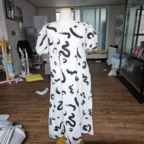 [BUNJANG] Long One-Piece Dress / 롱원피스
