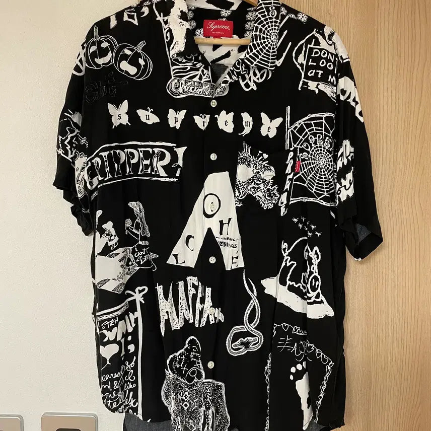 [BUNJANG] Supreme Dream Rayon Shirt Black / [XL] 슈프림 드림 레이온 셔츠 블랙