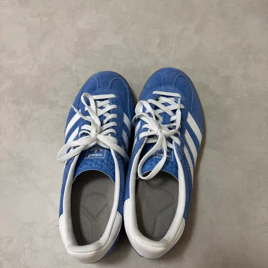 [BUNJANG] Adidas Gazelle Blue Suede Sneakers Size 230 / 아디다스 가젤 블루 스웨이드 운동화 230