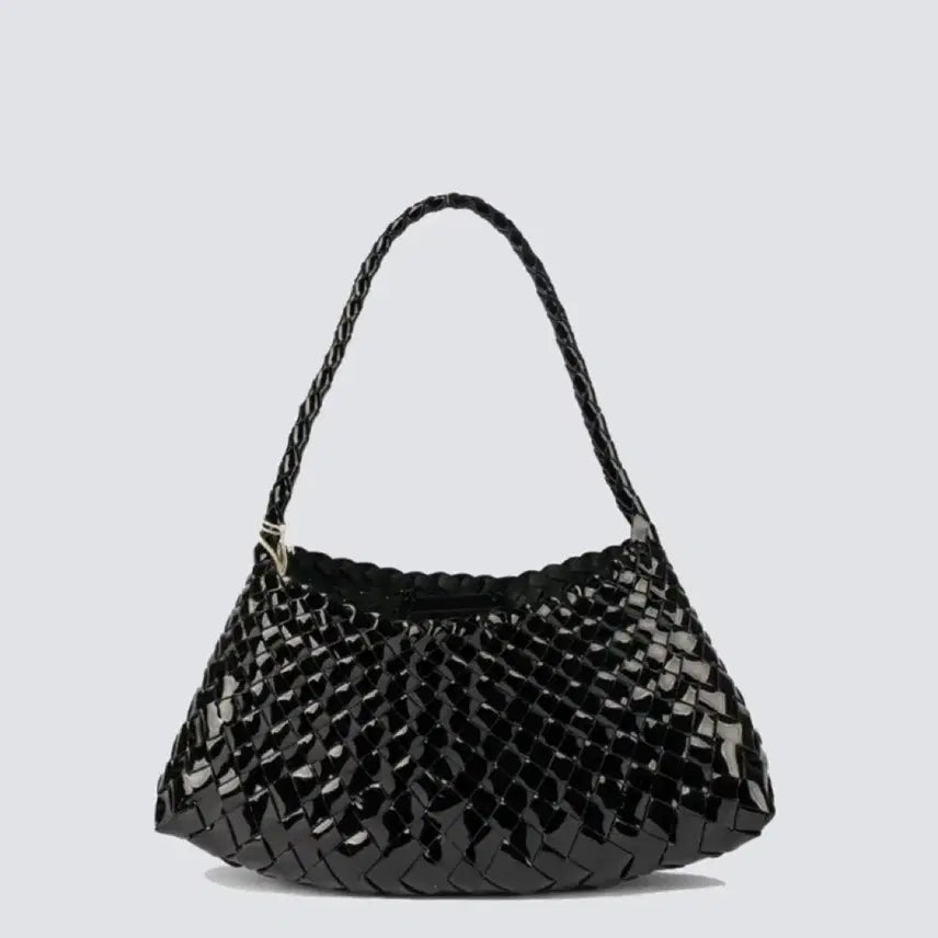[BUNJANG] Maison de Celine Rosanna Shiny Black Eco Bag / 드래곤디퓨전 로잔나 샤이니블랙