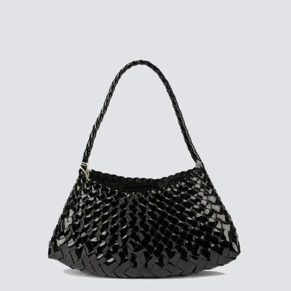 [BUNJANG] Maison de Celine Rosanna Shiny Black Eco Bag / 드래곤디퓨전 로잔나 샤이니블랙
