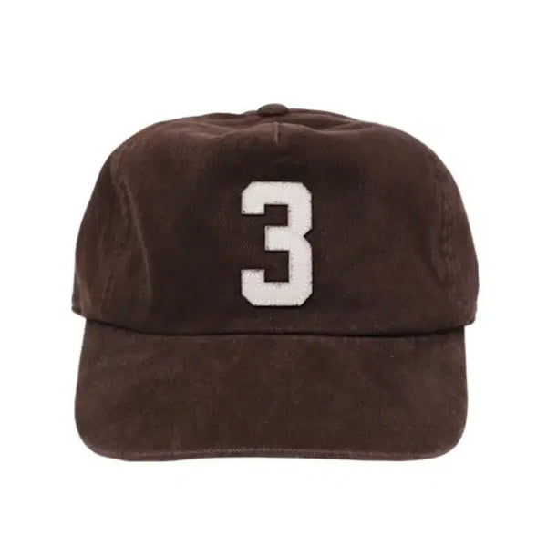 [BUNJANG] Collect Pieces 3 Logo Ball Cap Brown / 컬렉트피시스 3 로고 볼캡 브라운
