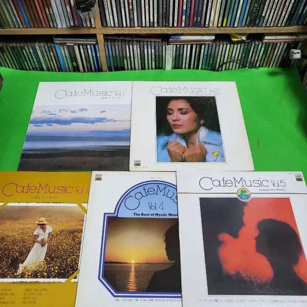 [BUNJANG] Cafe Music LP Set (5 Records) / -LP- 카페 뮤직(Cafe Music) 음반 5장