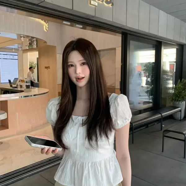 [BUNJANG] Shopminute Blooming Blouse / 샵미네트 블루밍 블라우스