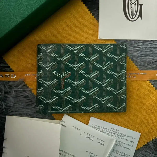 [BUNJANG] Goyard Victoire Wallet Green / [새상품급/풀구성] 고야드 빅투와르 반지갑 그린