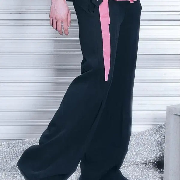 [BUNJANG] TM3 Pleated Wide Long Slacks Pants / TM3 플리츠 와이드 롱 슬랙스 팬츠