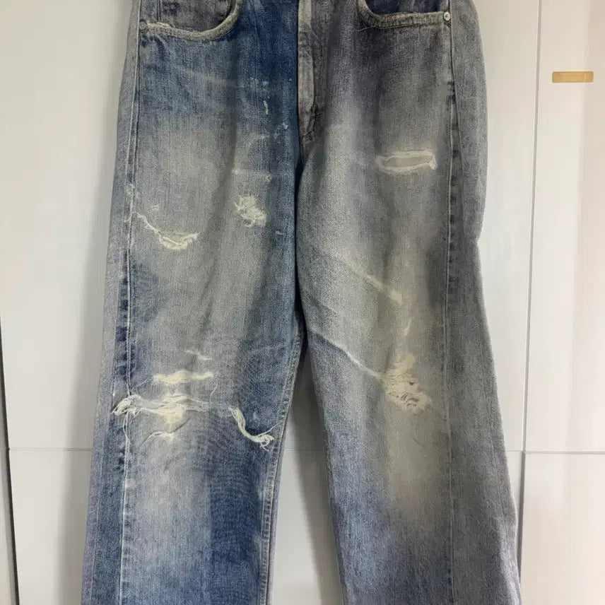 [BUNJANG] Our Legacy Third Cut Digital Print Denim Pants / 아워레가시 써드컷 디지털 데님 프린트 팬츠 29사이즈