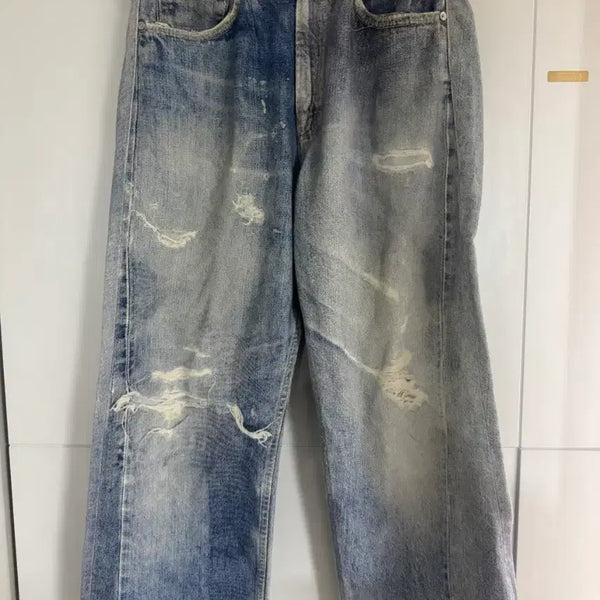 [BUNJANG] Our Legacy Third Cut Digital Print Denim Pants / 아워레가시 써드컷 디지털 데님 프린트 팬츠 29사이즈