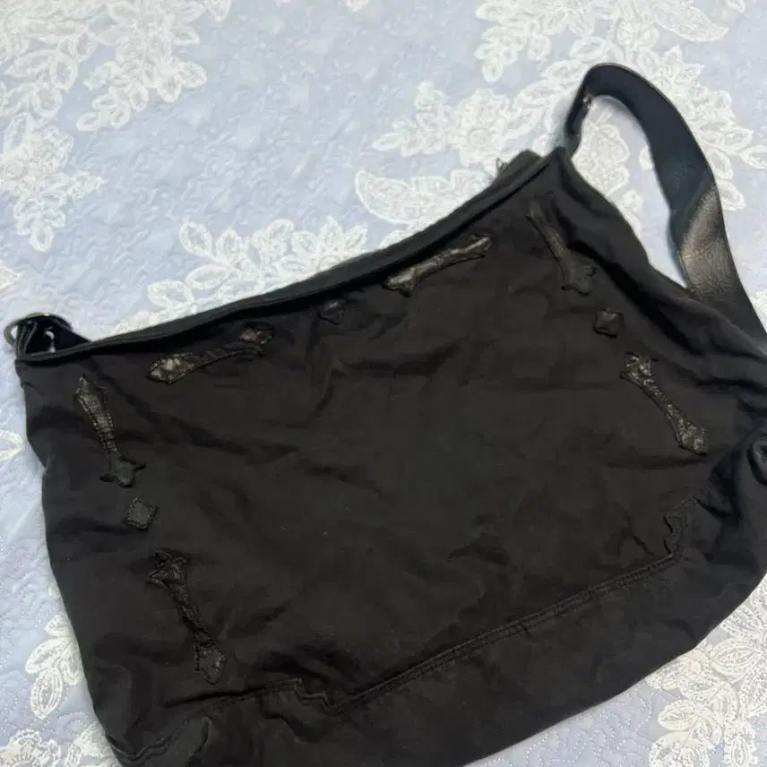 [BUNJANG] Politeru Crossbag Washed Black / 폴리테루 크로스백 워시드 블랙