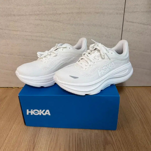 [BUNJANG] Hoka Bondi 9 Men's Running Shoes White 245 / (매장구매) HOKA 호카 본디 9 (bondi 9) 245