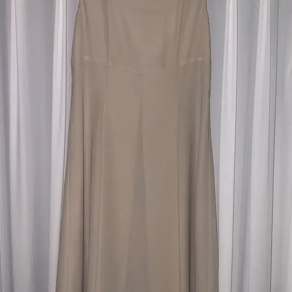 [BUNJANG] Gianni Classic Midi Dress Beige Size 66 / Gianni 클래식 미디 원피스 66사이즈