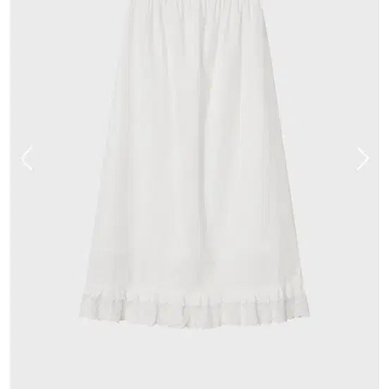 [BUNJANG] Sodinkybread White Long Skirt / 쏘딩키브레드 화이트 롱 스커트