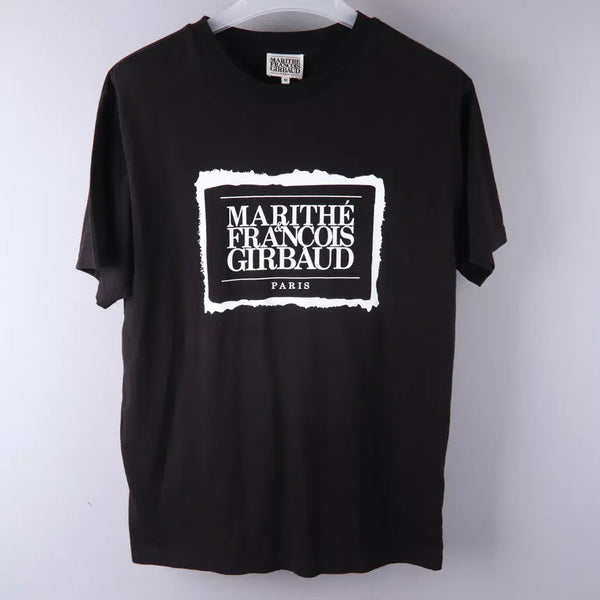 [BUNJANG] Marithe Francois Girbaud Classic Logo T-Shirt Black (M) / 마리떼 프랑소와 저버 클래식 로고 반팔 티셔츠 블랙 (M)