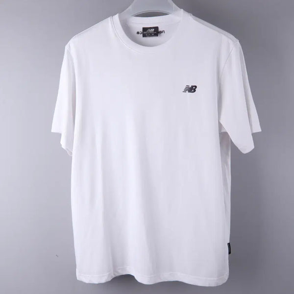 [BUNJANG] New Balance UNI Essential Small Logo T-Shirt White (L) / 뉴발란스 UNI 에센셜 스몰로고 반팔티 화이트 (L)